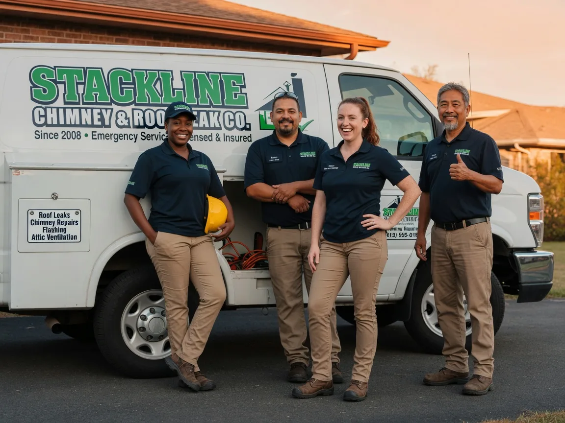 Chimney flashing repair company in Moss Beach, CA